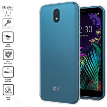 Silikoninis dėklas 1.0 mm storio - permatomas (K30 2019)